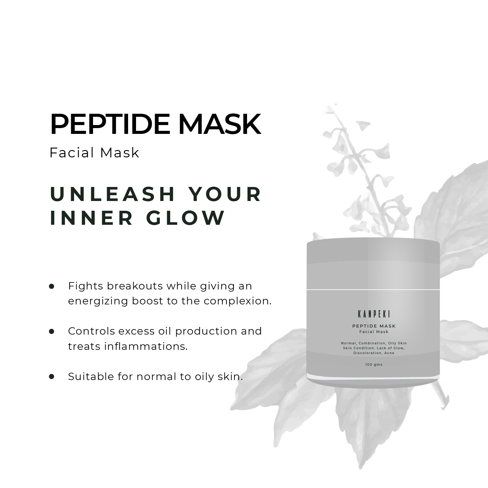 Peptide Mask - Kanpeki Skincare