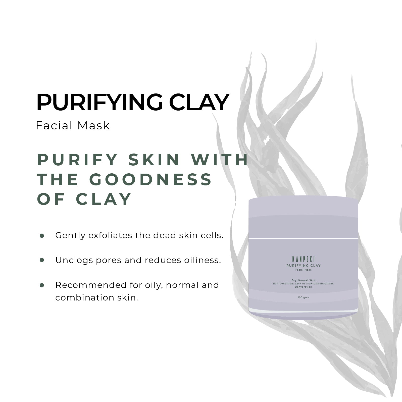 Purifying Clay Mask - Kanpeki Skincare